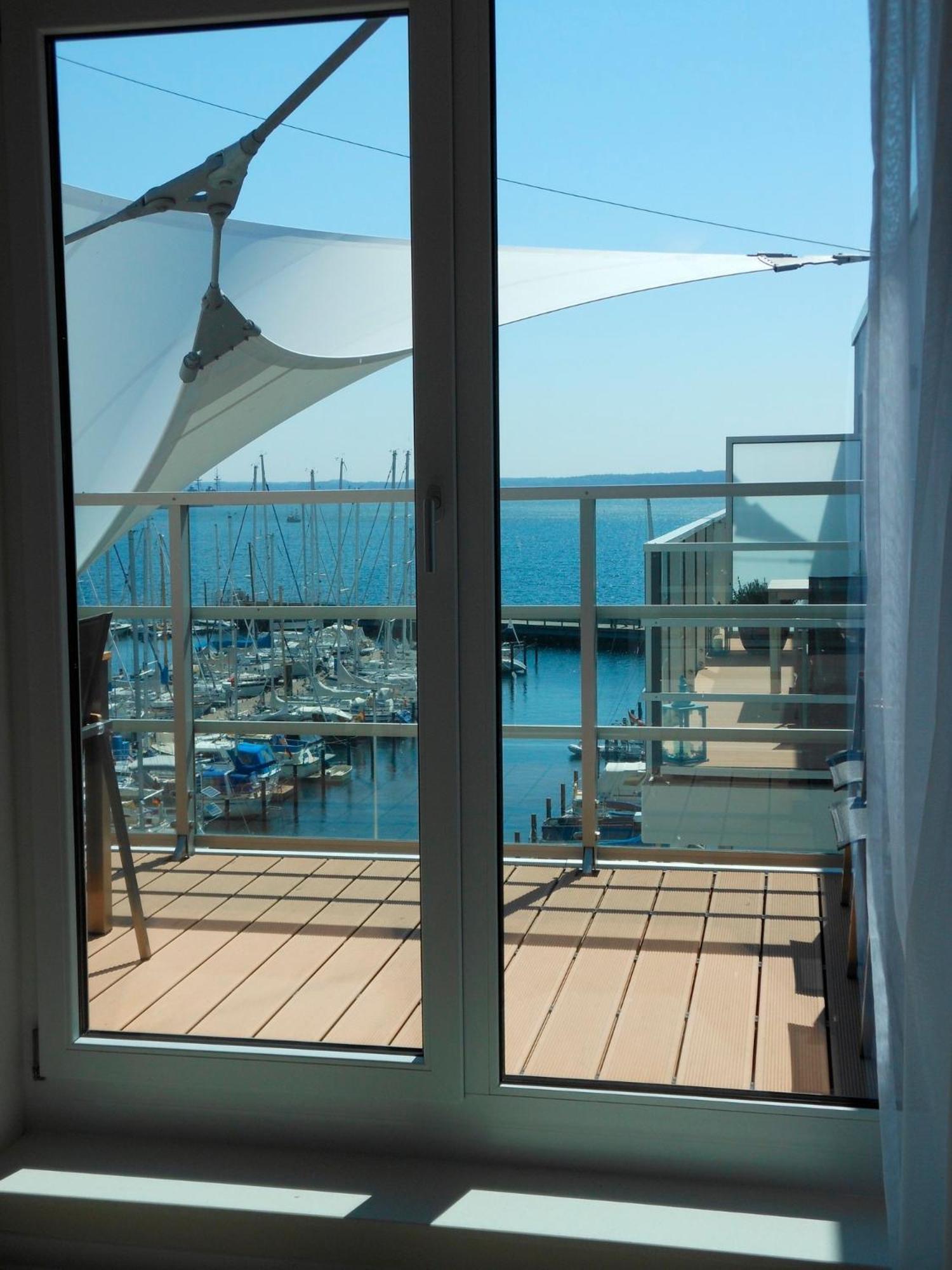 Apartment 42 "Segler", Mit Sauna, Blickrichtung Offene See Eckernförde Dış mekan fotoğraf