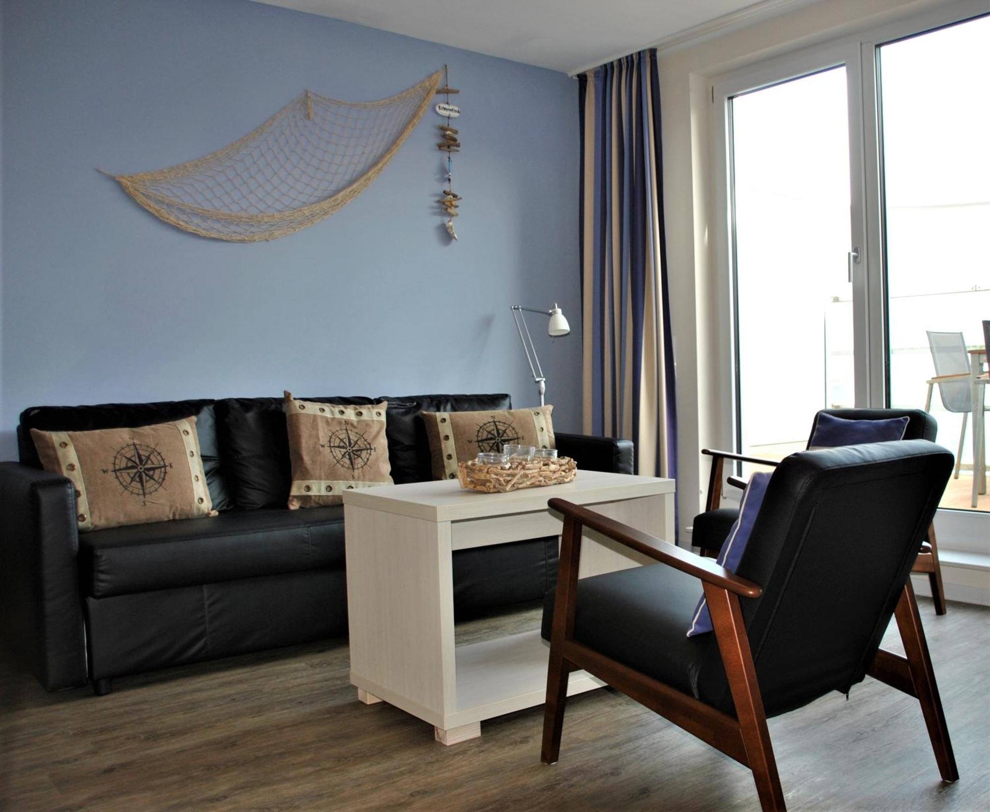 Apartment 42 "Segler", Mit Sauna, Blickrichtung Offene See Eckernförde Dış mekan fotoğraf